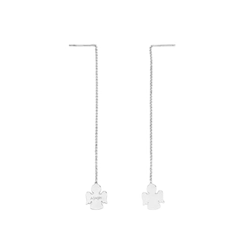Orecchini da donna AMEN in argento 925 con zirconi brillanti, ORLAB