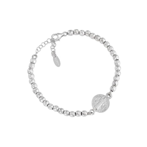 AMEN Bracciale Unisex in Argento 925 Elegante e Versatile, SBM3