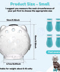 Cat Muzzle Anti-Bite Breathable Protective Space Hood Mask Cover Muzzle Helmet Cat Grooming Transparent Space Hood Pets Supplies