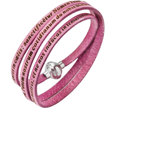 AMEN Bracciale Donna Pelle e Argento 925, Gioiello Elegante con Chiusura, Accessorio Moda Raffinato, PNLA18